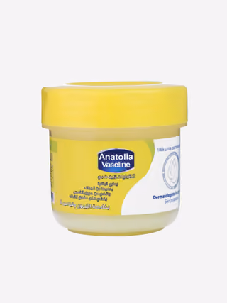 Anatolia Lemon Vaseline, front of jar